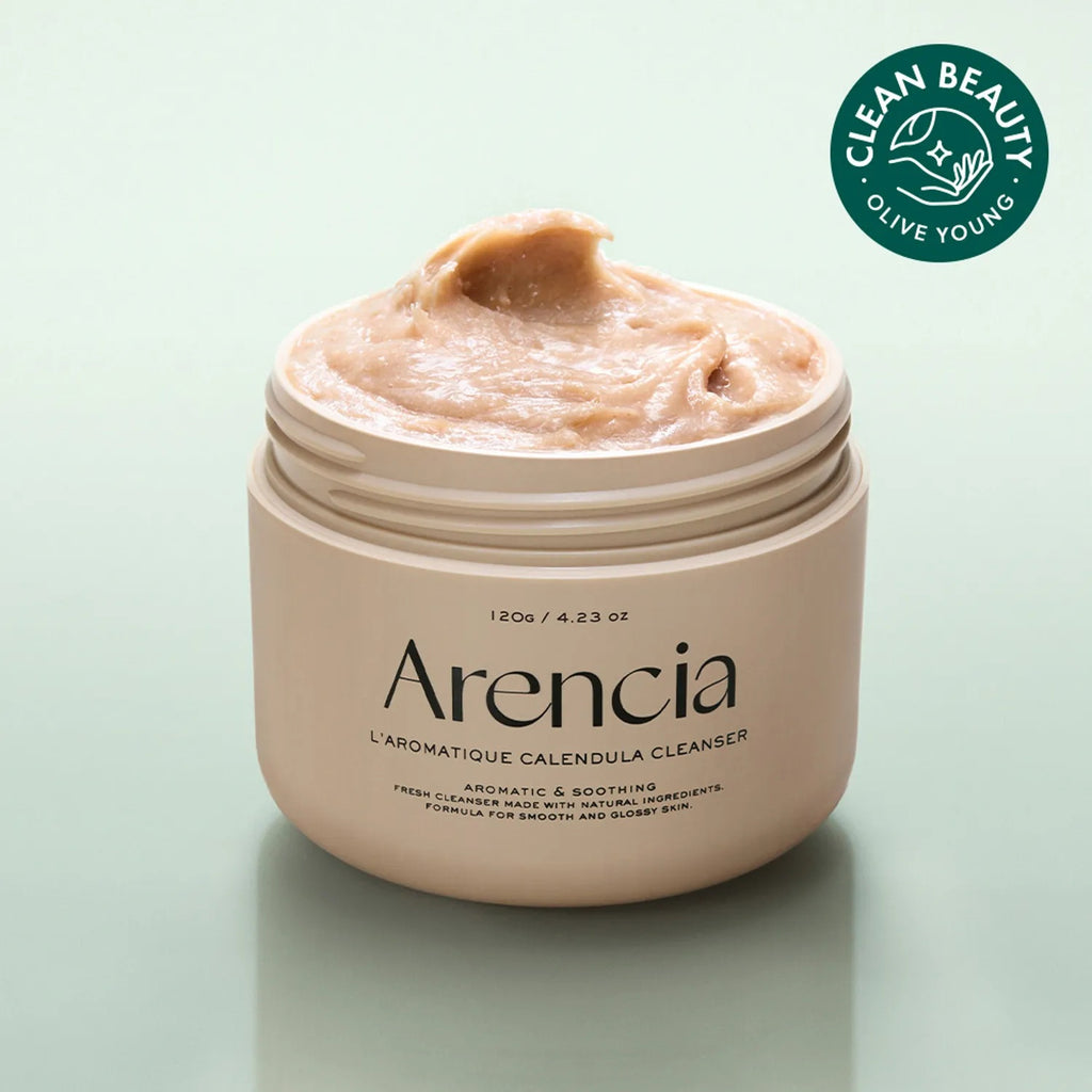 Arencia – Limpiador Facial Fresh Calendula Mochi 120g – Espuma Suave Calmante con Caléndula