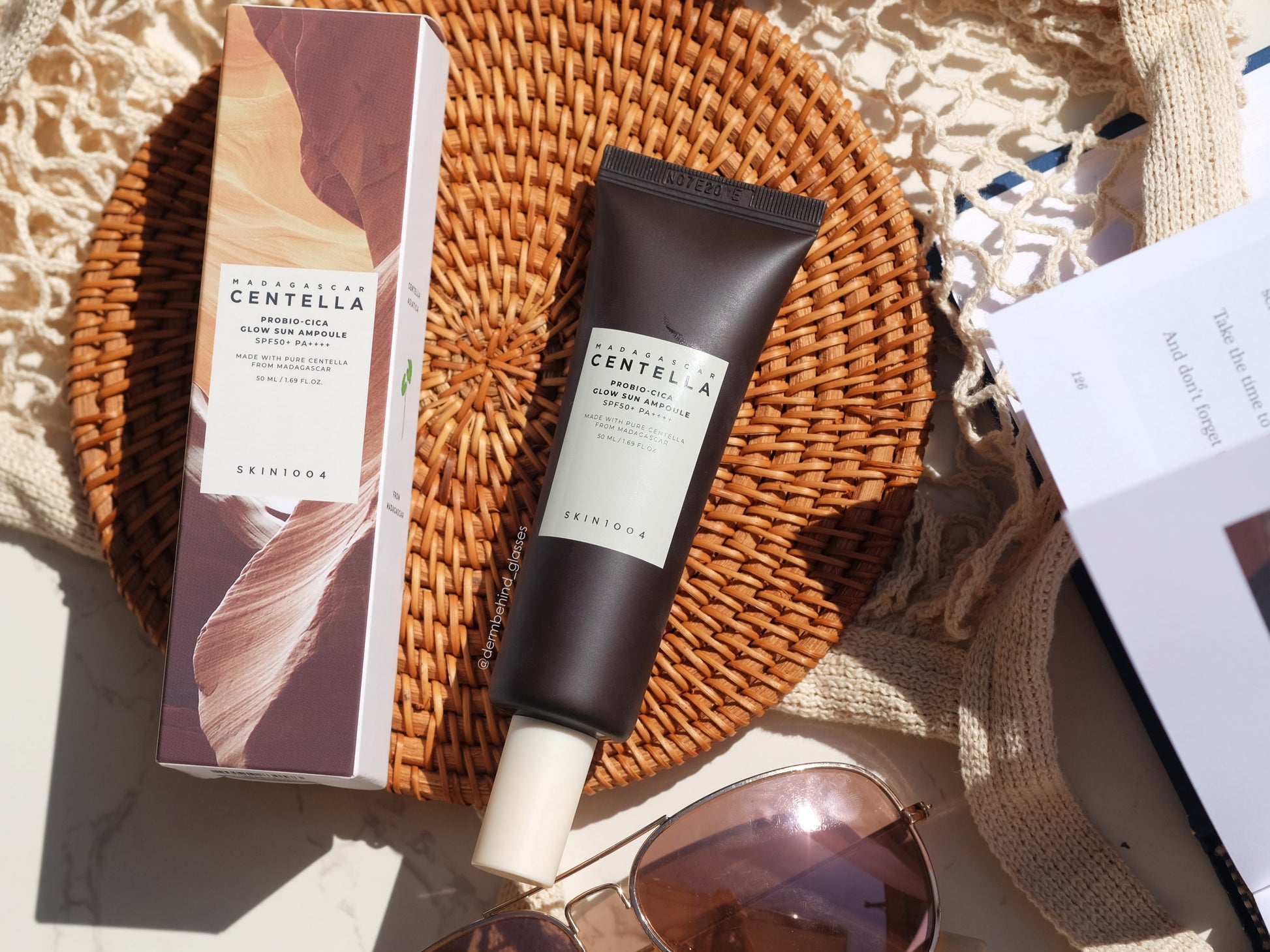 Skin1004 Madagascar Centella Probio-Cica Glow Sun Ampoule – 50 ml