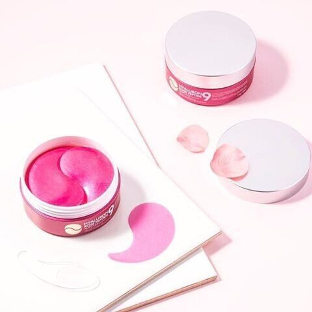 Medi-Peel – Hyaluron Rose Peptide 9 Ampoule Eye Patch (60 uds)