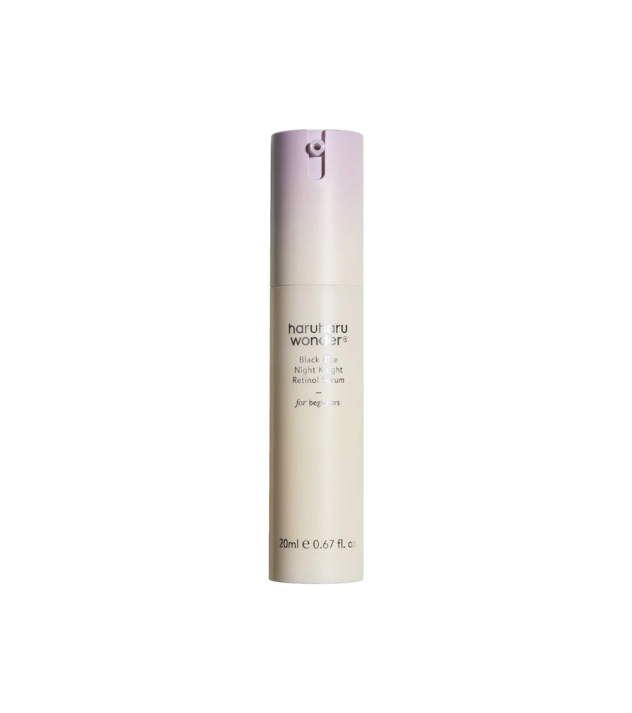 Haruharu Wonder – Black Rice Night Knight Retinol Serum 20ml – Sérum Nocturno Antiedad con Retinol y Arroz Negro