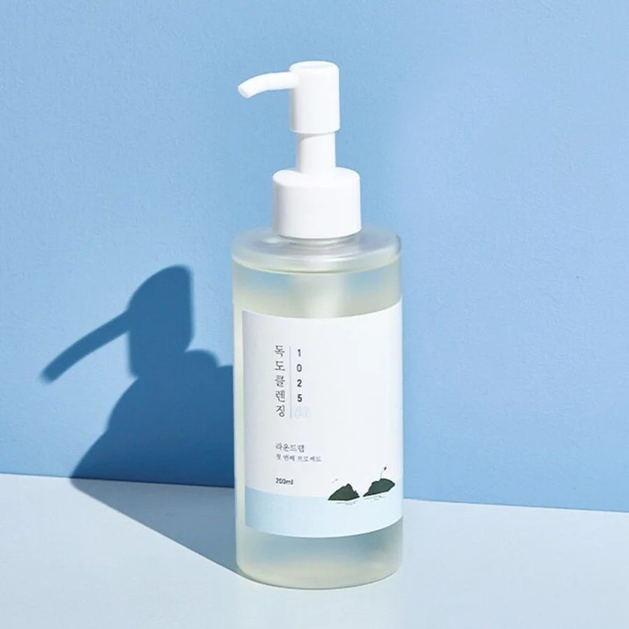 🌊 Round Lab – 1025 Dokdo Cleansing Oil (200ml) Aceite Limpiador Suave y Purificante
