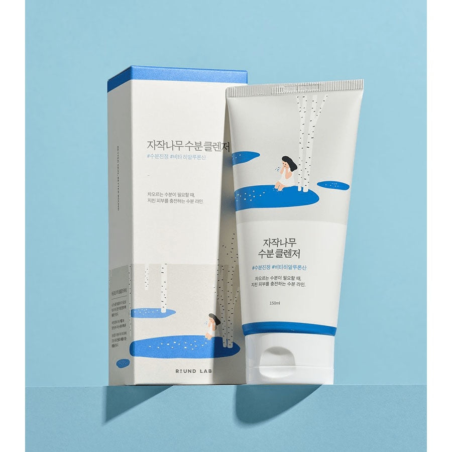 Round Lab – Limpiador Hidratante con Savia de Abedul 150ml – Suave y Refrescante