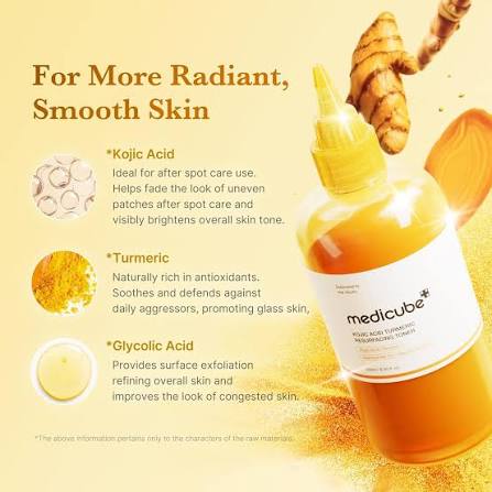 Medicube Kojic Acid Turmeric Niacinamide Serum 30ml