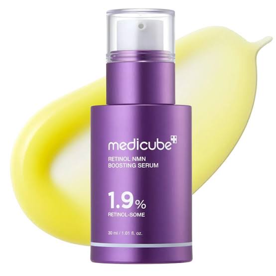 Medicube Retinol NMN Boosting Serum 1.9% 30ml – Sérum Antiedad con Retinol para Arrugas, Firmeza y Renovación de la Piel