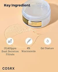 COSRX – Advanced Snail Hydrogel Eye Patch (60 Parches) – Hidratación y Reparación para el Contorno de Ojos