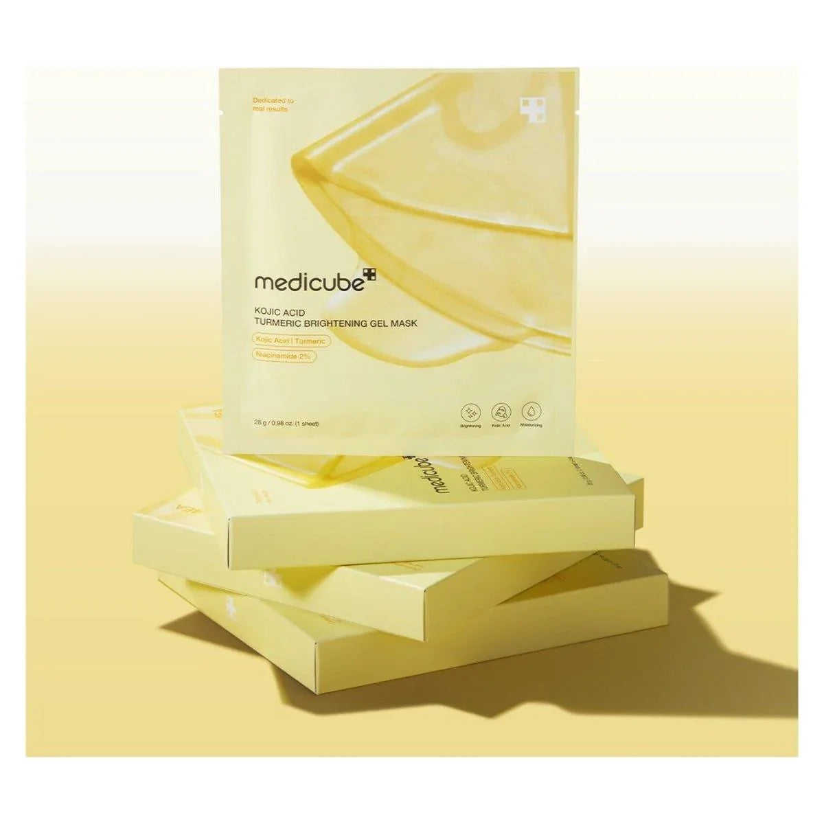 Medicube – Mascarilla en Gel Iluminadora con Ácido Kójico y Cúrcuma 28g