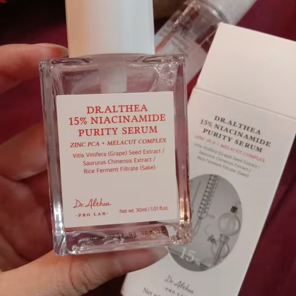 Sérum Purificante con 15% de Niacinamida – Iluminador y Regulador de Sebo (30 ml)