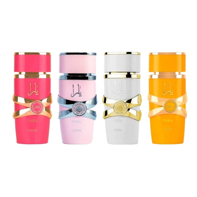 Set de regalo Yara Candy - LATTAFA 100 ml + 12 ml + 50 ml