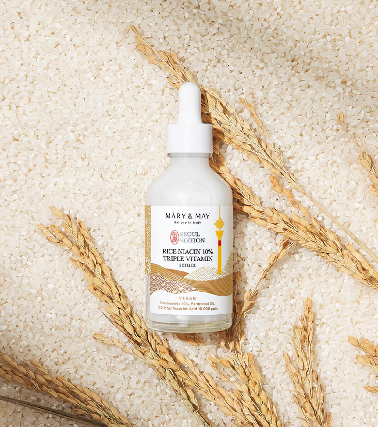 Mary & May – Rice Niacin 10% Triple Vitamin Serum (Seoul Edition)