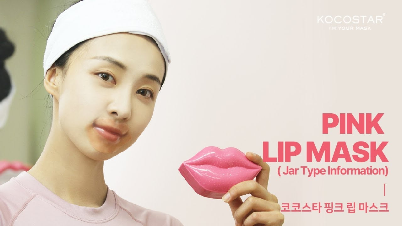 KOCOSTAR – Mascarilla de Labios Hidratante con Sabor a Melocotón Rosa