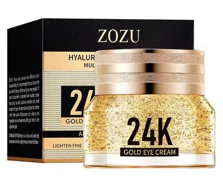 Contorno de Ojos en Crema Multiefecto Hialurónico 24K (40g) – Hidratación, Reafirmación y Luminosidad