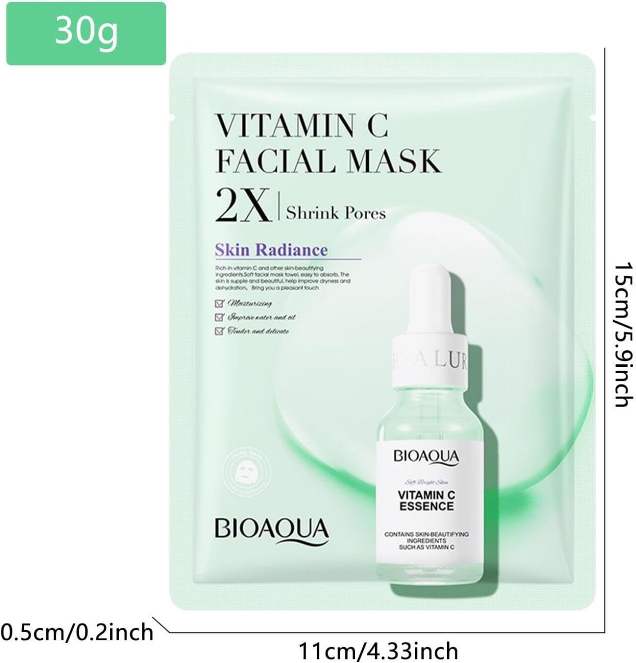 Mascarilla Facial De Vitamina C 30gr
