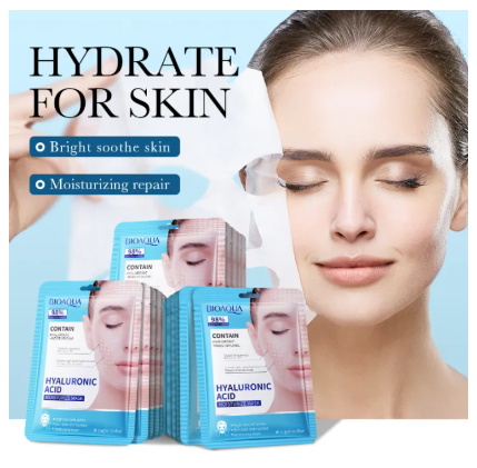 MASCARILLA FACIAL HIDRATANTE CON ÁCIDO HIALURÓNICO 25GR