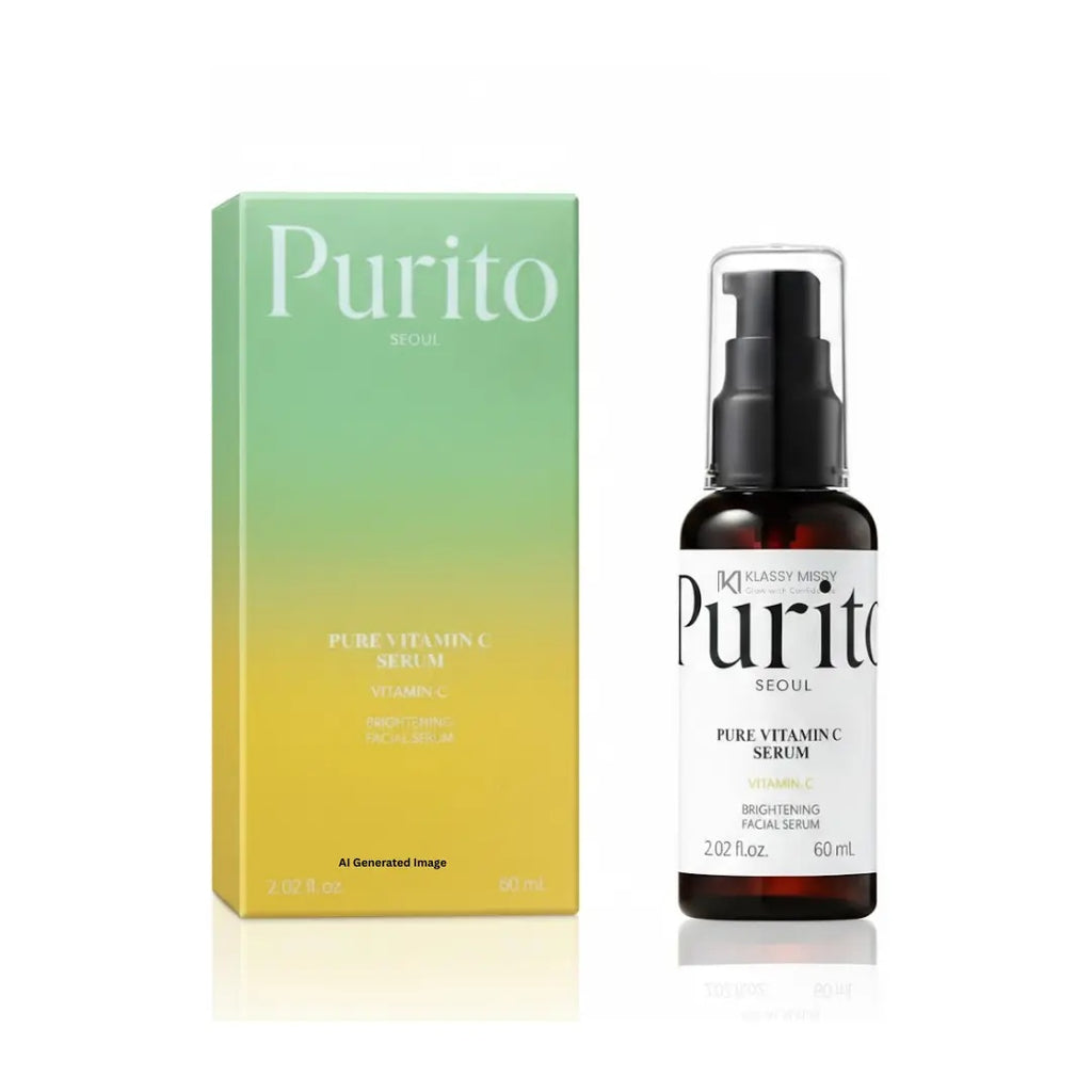 Purito SEOUL – Pure Vitamin C Serum (60 ml) Sérum Iluminador con Vitamina C – Antioxidante y Anti-Manchas