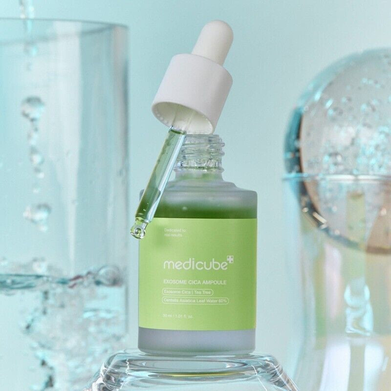 Sérum Calmante con Exosomas, Centella Asiática y Árbol de Té – Cuidado Intensivo para Piel Sensible