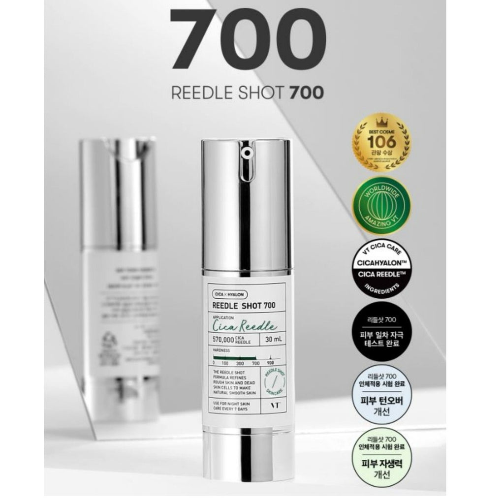 VT Cosmetics – Cica Reedle Shot 700 Essence Sérum Facial Anti-Edad Intensivo (50 ml)