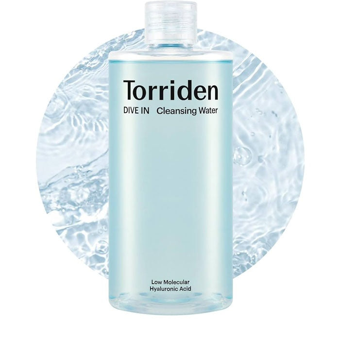Torriden DIVE-IN Agua Micelar Limpiadora con Ácido Hialurónico – Hidratación y Limpieza Suave 400ml