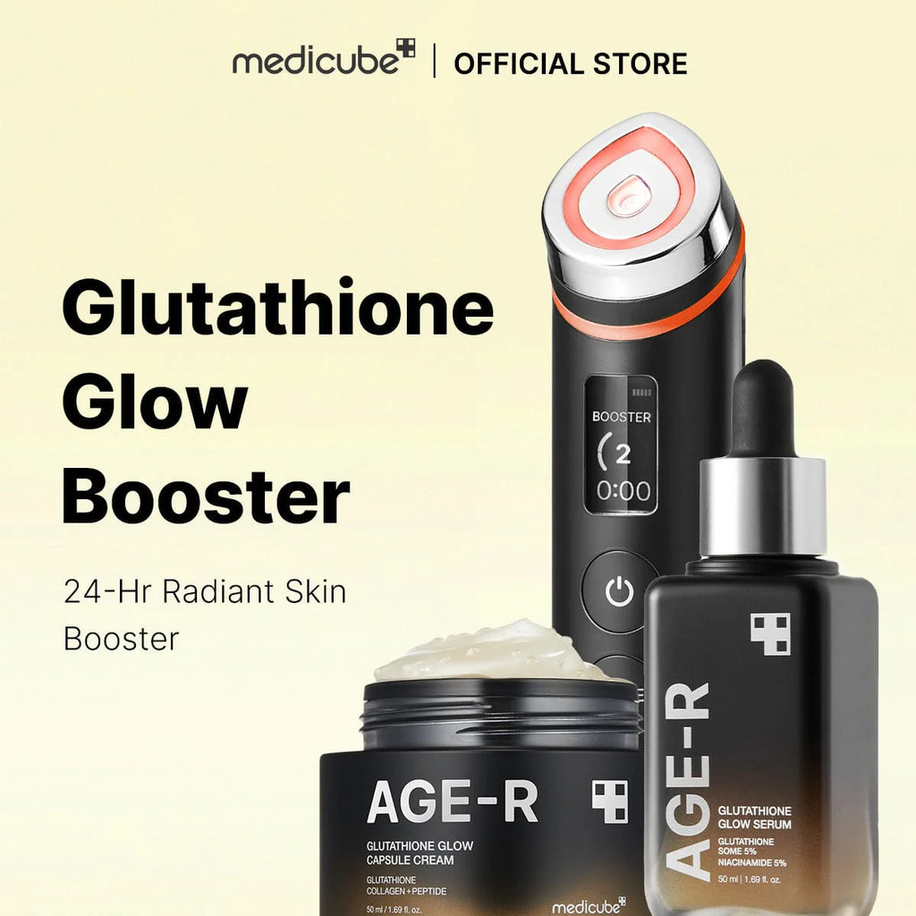 Medicube – AGE-R Glutathione Glow Serum 30g | Suero Iluminador y Antioxidante con Glutatión