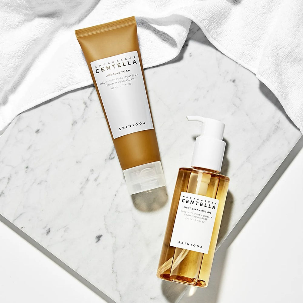 SKIN1004 Centella – Pack de Doble Limpieza Suave con Aceite + Espuma | Para Piel Sensible y Equilibrada
