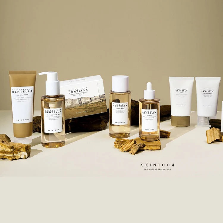 SKIN1004 – MINIS und &  Kit de Viaje Madagascar Centella – Rutina Calmante y Reparadora en Mini Formato