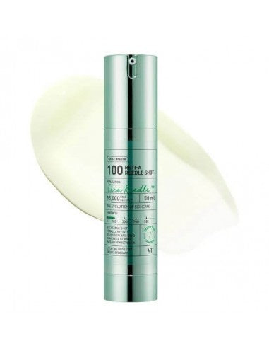 VT Cosmetics – Reti-A Reedle Shot 100 Sérum con Retinol (Vitamina A) y Tecnología Microneedling – 50 ml