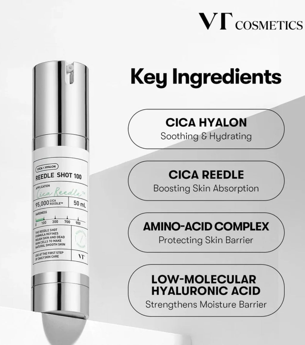 VT Cosmetics – Cica Reedle Shot 700 Essence Sérum Facial Anti-Edad Intensivo (50 ml)